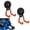 2.6" Orange 2PCS, variant on JumpTrzz Strong Magnetic Hooks for Garage and Workshop Storage, 2 Pack Heavy Duty Magnet Hooks with Anti-Slip Coating for Metal Surfaces, Tools and Shelves