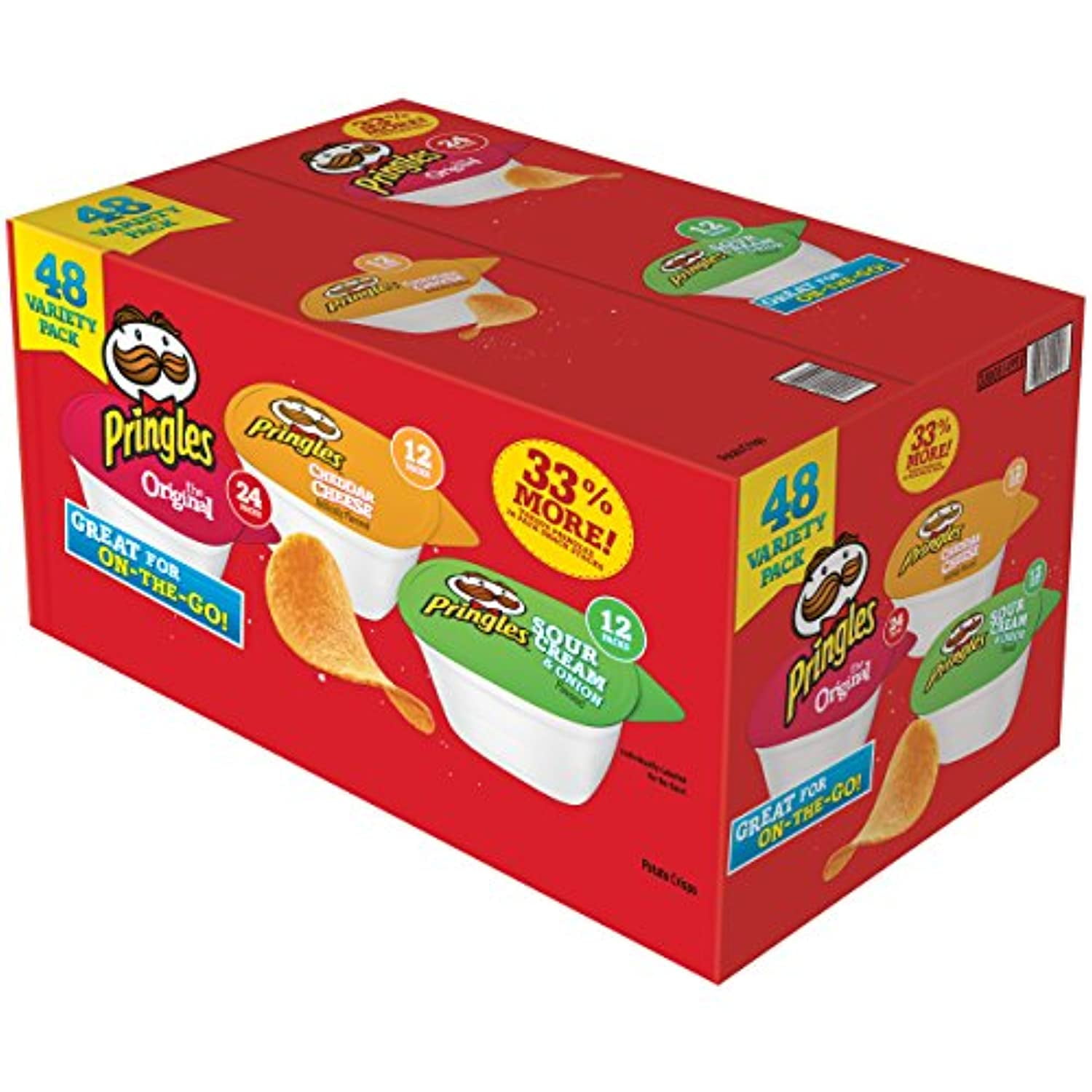 Pringles Bulk Single Serve Packs, 48 Count - Walmart.com