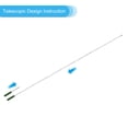 thumbnail image 4 of Unique Bargains 2M/6.5ft Telescopic Handheld Flagpoles,2Set Pointer Stick w Sponge Handle Green, 4 of 8