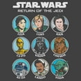 thumbnail image 2 of Mens Star Wars Cartoon Portraits Sweatshirt, 2 of 4