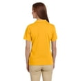 thumbnail image 2 of The Harriton Ladies 6 oz Ringspun Cotton PiquÃƒÆ’Ã‚Â© Short Sleeve Polo Shirt - SUNRAY YELLOW - 3XL, 2 of 2