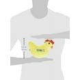 thumbnail image 2 of Chewish Treat 8 by 3.5 by 6-Inch Schmaltz Chicken Squeak Plush Dog Toy, Large, 2 of 2