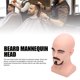 thumbnail image 3 of Cabeza De Maniquí Masculino Con Barba, Fácil De Limpiar En Forma De W Barba Barbero Cabeza De Maniquí Masculino Profesional Para Práctica De Recorte, 3 of 7