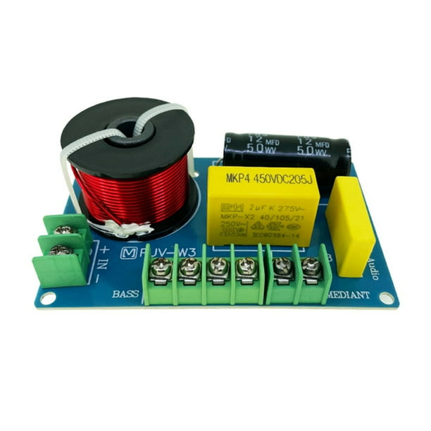 Divisores frecuencia Audio estantería 200 W 3 vías para altavoces 5/4/4 5-8 pulgadas