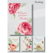 Heartland Wholesale 255758 Birthday-Roses Card-Boxed - Box of 12