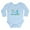 Sky Blue, variant on CafePress - My First Birthday Body Suit - Long Sleeve Cotton Baby Bodysuit