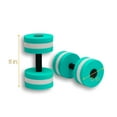 thumbnail image 4 of Aquatic Foam Exercise Dumbbells for Water Aerobics (Set of 2, Teal), 4 of 5