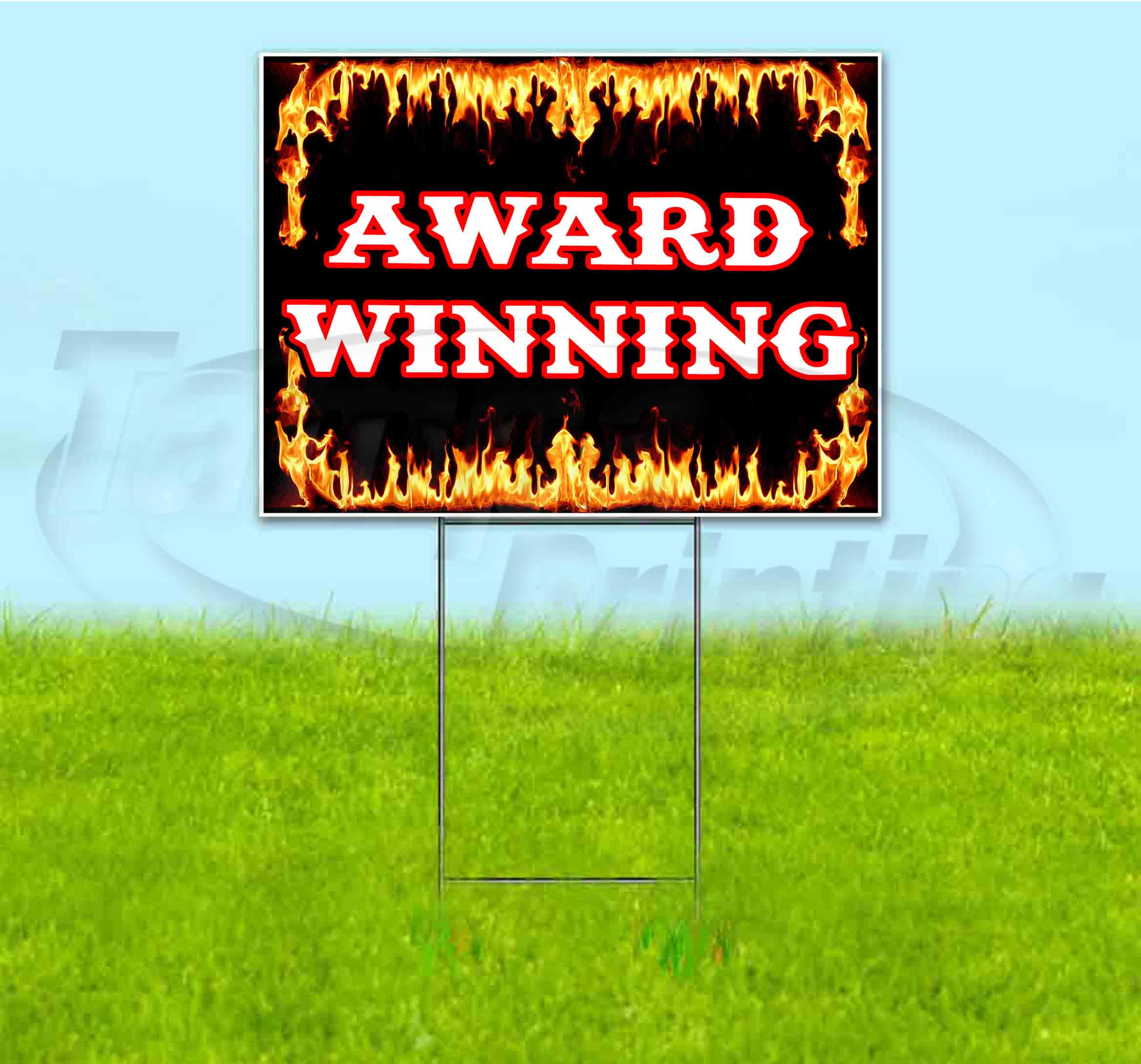 AWARD WINNING (18" x 24") Yard Sign, Quantity Discounts, MultiPacks