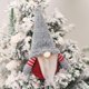 thumbnail image 5 of 10 Gorro de felpa a cuadros navideño, gnomo colgante, bonito adorno para muñeca, 1 Juego, 5 of 5