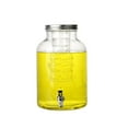 thumbnail image 3 of Hometrends Clear  Glass Beverage  Dispenser, 2 gallon ,2 piece, 3 of 5