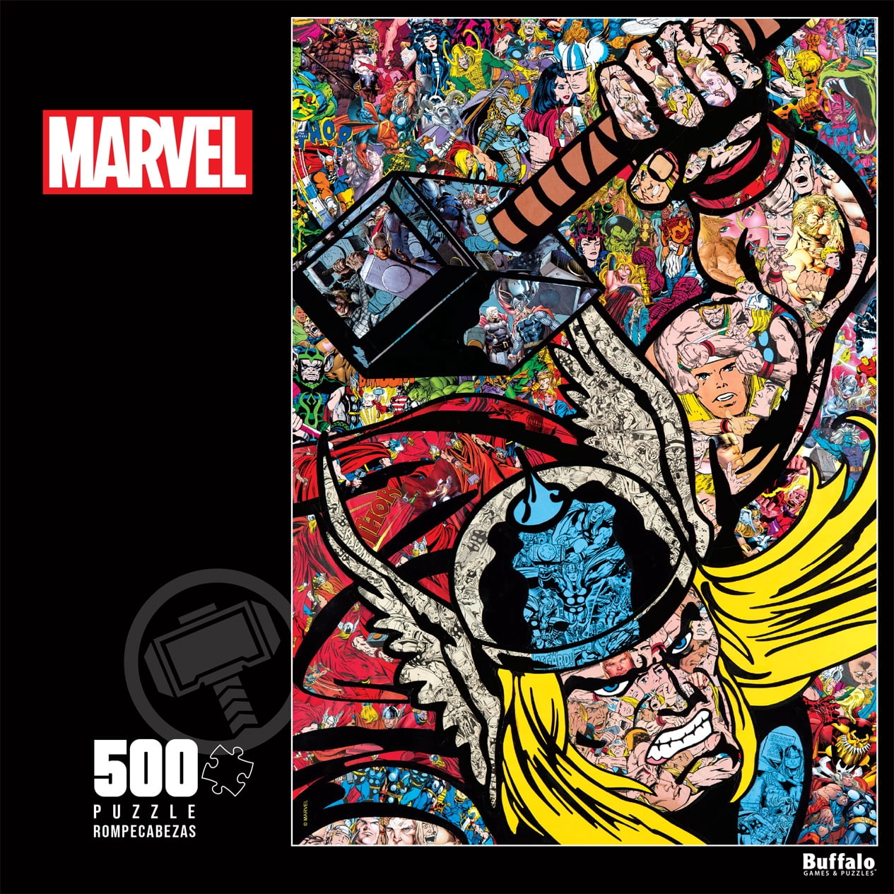 Buffalo Games 500-Piece Netflix Entertainment Interlocking Jigsaw Puzzle Assortment for Adults Ages 14+, Styles May Vary