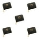 thumbnail image 2 of Qarigey Cartera compacta y elegante con tarjetero para el día a día Cartera Tarjetero Carteras pequeñas Monedero negro Type2 NO2, 2 of 6