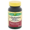 Spring Valley L-Glutamine Tablets Dietary Supplement, 500 mg, 100 Count