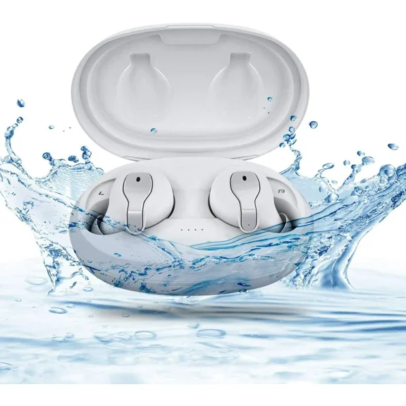 RHEA- Shellpods With Wireless Charging Case - Ergonomically Designed Wireless Earbuds