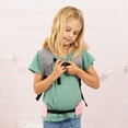 thumbnail image 6 of Bayer Design Dolls: Carrier Modern Design - Grey, Pink, Butterfly - Fits Dolls up to 18", 6 of 7