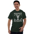 thumbnail image 4 of Trophy Husband No. 1 Hubby Award Men's Graphic T Shirt Tees Brisco Brands M, 4 of 6