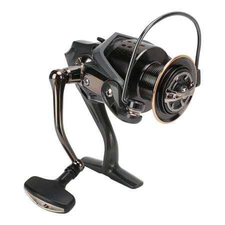 1 Folding High-Strength Metal Spinning Reel for Saltwater and Freshwater Fishing DA6000 4.9