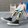thumbnail image 5 of Masiiu Bluey Print Adult Crew socks, Comfortable Novelty Colorful Patterned, Breathable, Stylish Colorblock for Men Women, 5 of 6