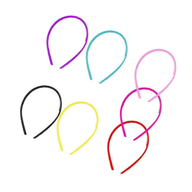 Candy Color Hair Hoop Made of Premium Plastic for Decoration Use One Size Fits M