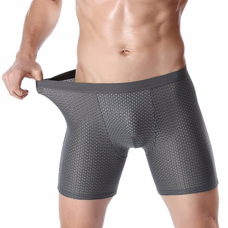 

Mishuowoti Trunks Sexy Underwear Men s Boxer Briefs Shorts Bulge Pouch Modal Underpants