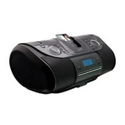 iLive IB318B - Boombox with Apple Dock cradle