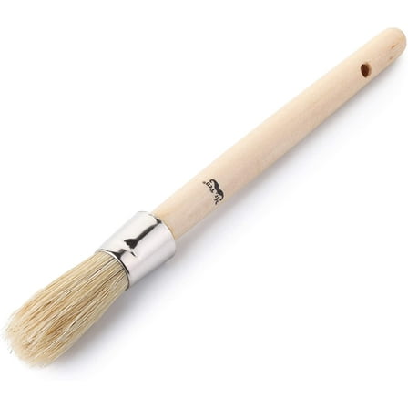 Mr. Pen- Chalk Paint Brush, 0.7 inch, Wax Brush, Round Paint Brush, Wood