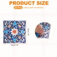 thumbnail image 2 of Uxcell 20Pcs Azulejos de Backsplash Autoadhesivos, 6" x 6" Pegatinas de Azulejos Impermeables para Paredes de Cocina, Baño y Dormitorio, Flor, 2 of 6