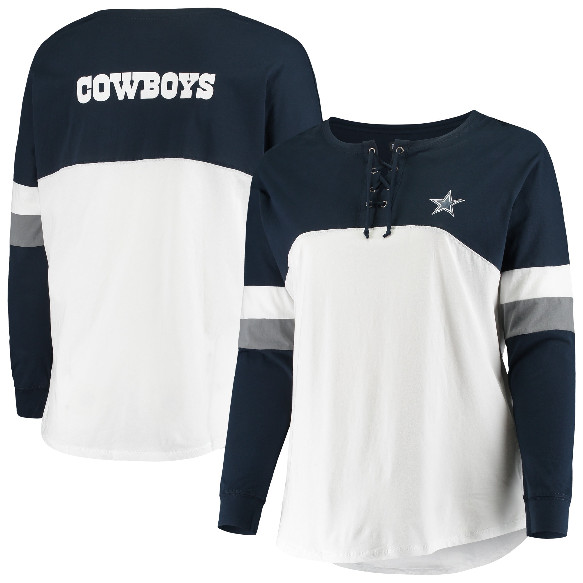 women's plus size dallas cowboys apparel