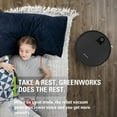 thumbnail image 4 of Greenworks Robot Vacuum Smart Self-Charging Robotic Vacuum Cleaner, 4 of 7