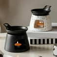 thumbnail image 2 of Ceramics Oil Burners With Detachable Base For Essential Oil Wax Aromas Warmer, 2 of 8