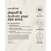 Cocokind Eye Cream for Dark Circles and Puffiness, Revitalizing Under Eye Brightener, 0.5 oz