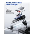 thumbnail image 2 of Soporte vertical para portátil NODOCA con soporte para auriculares, blanco, 2 of 8