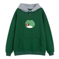 thumbnail image 4 of Amzcrzy Chandails à Capuche pour Femmes Manches Longues Chemises pour Femmes Mode Décontractée Imprimée Blouse Manches Longues Poche Chandail Hauts Chandails à Capuche Chandail Chandails en Molleton et Chandails à Capuche pour Femmes 2TG, 4 of 6