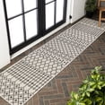 thumbnail image 5 of JONATHAN Y SAVANNAH 2 x 8 Runner Rug, Zana Moroccan Machine-Washable Reversible - Navy/Cream, SVH110A-28, 5 of 9
