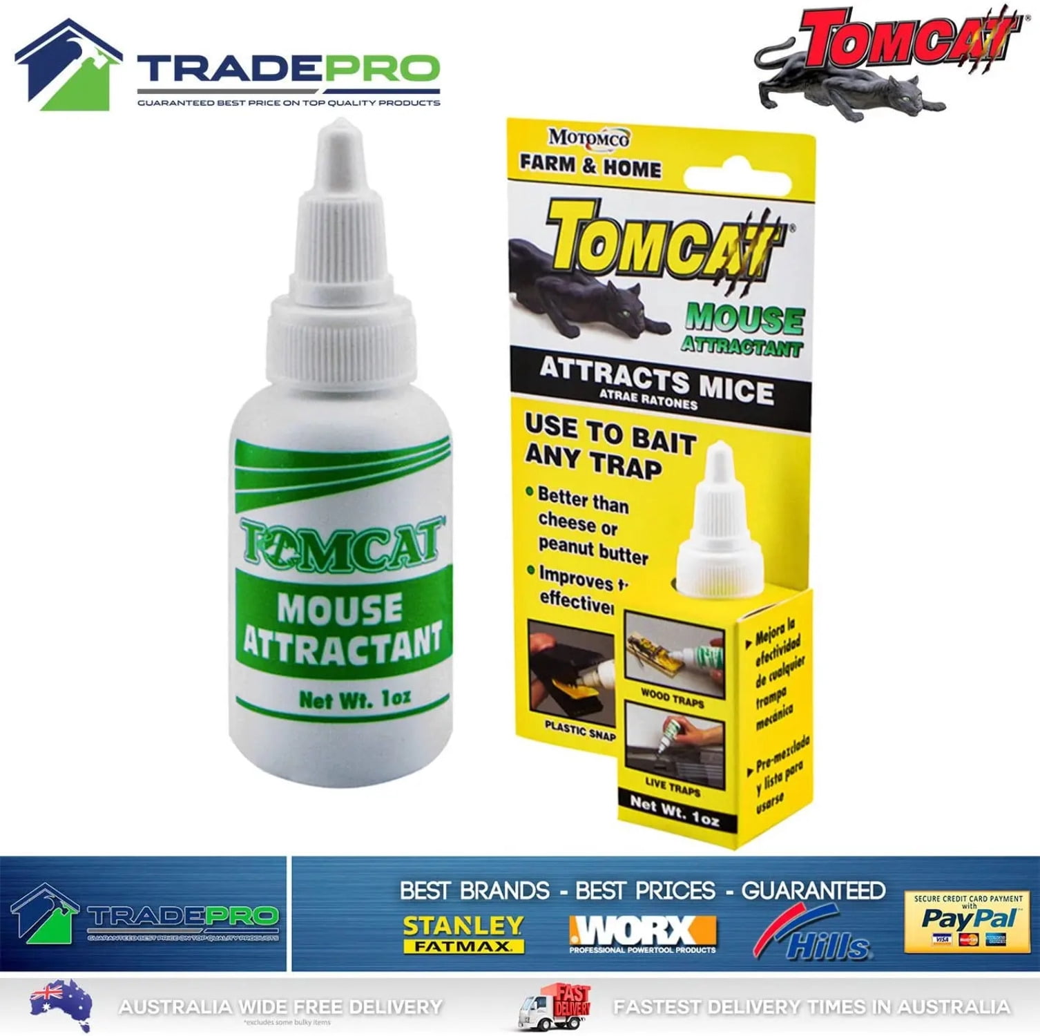 Motomco TomCat Mouse Attractant Gel 1 oz. Each 2-Pack