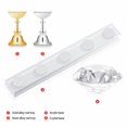 thumbnail image 4 of Nail Display Stand, Crystal Base #1 - Acrylic Chessboard Manicure Display Stand, Practice Nail Plate Holder Tool for Home & Salon, Nail Art Easter Mother'S Day Nail Makeup Organizers, 4 of 8