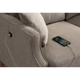 thumbnail image 3 of Light Gray Sofa - 93.50 lb Weight - Indoor Living - Sturdy Seating, 3 of 4