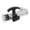 thumbnail image 6 of DINHEAROM 1Set Silver Iron Shaft Connector for Lawn Maintenance Enhanced Tool Performance 5.1x1.3x1in, 6 of 8