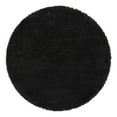 thumbnail image 3 of Unique Loom Infinity Shag Collection Area Rug - Jinko (6' 1" Round Onyx Black), 3 of 7