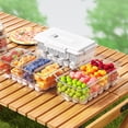 thumbnail image 4 of Yuarrent Caja de refrigeración ABS para acampar, ideal para aventuras al aire libre. Caja de refrigeración helada. Un sabor. Kits de desorden para acampar blanco, 4 of 6