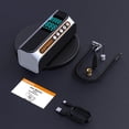 thumbnail image 6 of AsperX Electric Tire Inflator Portable 160 PSI 7500mAh Air Compressor with Digital Pressure LED Light for 12V Car SUV Motorcycle Bikes Black, 6 of 10
