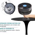 thumbnail image 2 of Ventilador de automóvil Velocidad de rotación continua Ventilador de enfriamiento de ajuste potente silencioso, enfriamiento 12v en verano (6 '), 2 of 3