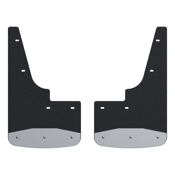 LUVERNE 251725 Front 12-Inch x 20-Inch Textured Rubber Mud Guards, Select Ford Ranger, 2 Flaps