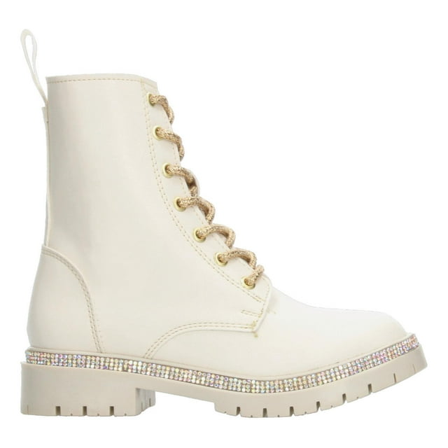 Botines Niña Tropicana Beige Casual Borcegos Cinta Ajustable beige 19.5 MX
