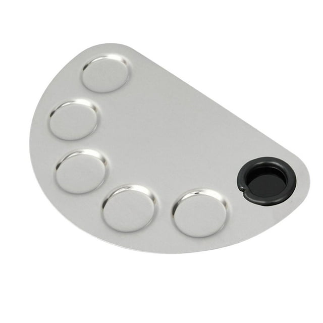 Bandeja de maquillaje cosmético shamjiam con 5 pocillos para profesionales