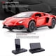 thumbnail image 2 of y8C 1:32 Scale Car Models for Kids Alloy Super Car Toy with Sound x3b Light, Open Doors - 770 Yellow, 2 of 5
