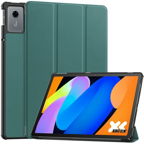 DWaybox Slim Folio Case for Lenovo Idea Tab 11.0 inch 2025 Released – Smart Cover with Auto Wake/Sleep, Adjustable Kickstand, Shockproof Lightweight Hard Shell -Dark Green
