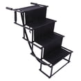 thumbnail image 2 of Btidfty 4 Steps Pet Ramp Lightweight Portable Dog Cat Ladder with Nonslip Surface Pet Ladder Folding Pet Stairs Ramp Portable Dog Stairs for Car, 2 of 9