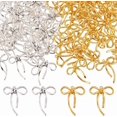 thumbnail image 1 of 100 colgantes de aleación con lazo de 2 colores para mujer, colgantes de eslabones, aretes, collares, etc., 1 of 6