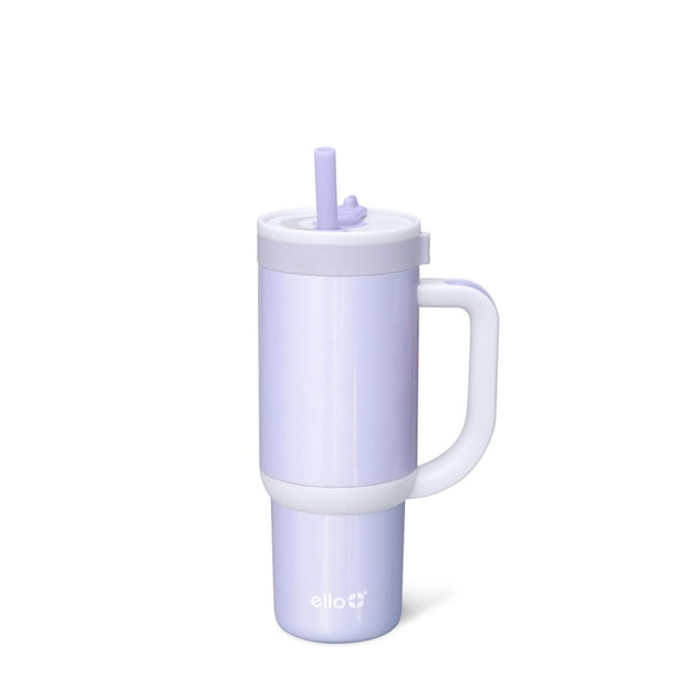 Vaso para niños Ello Oasis de acero inoxidable, 530 ml, a prueba de fugas